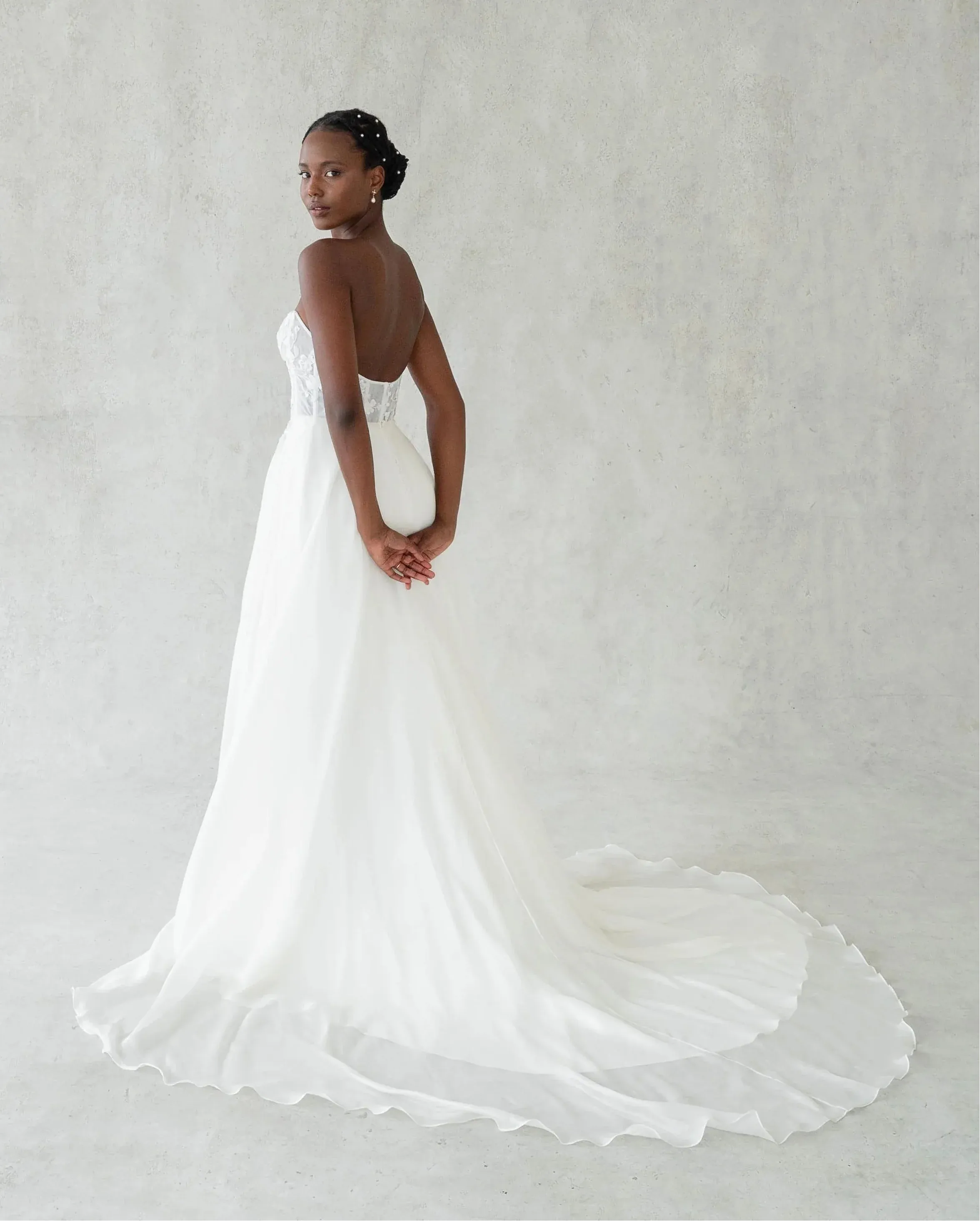 Alexandra Grecco Mulberry Overskirt - Size 12