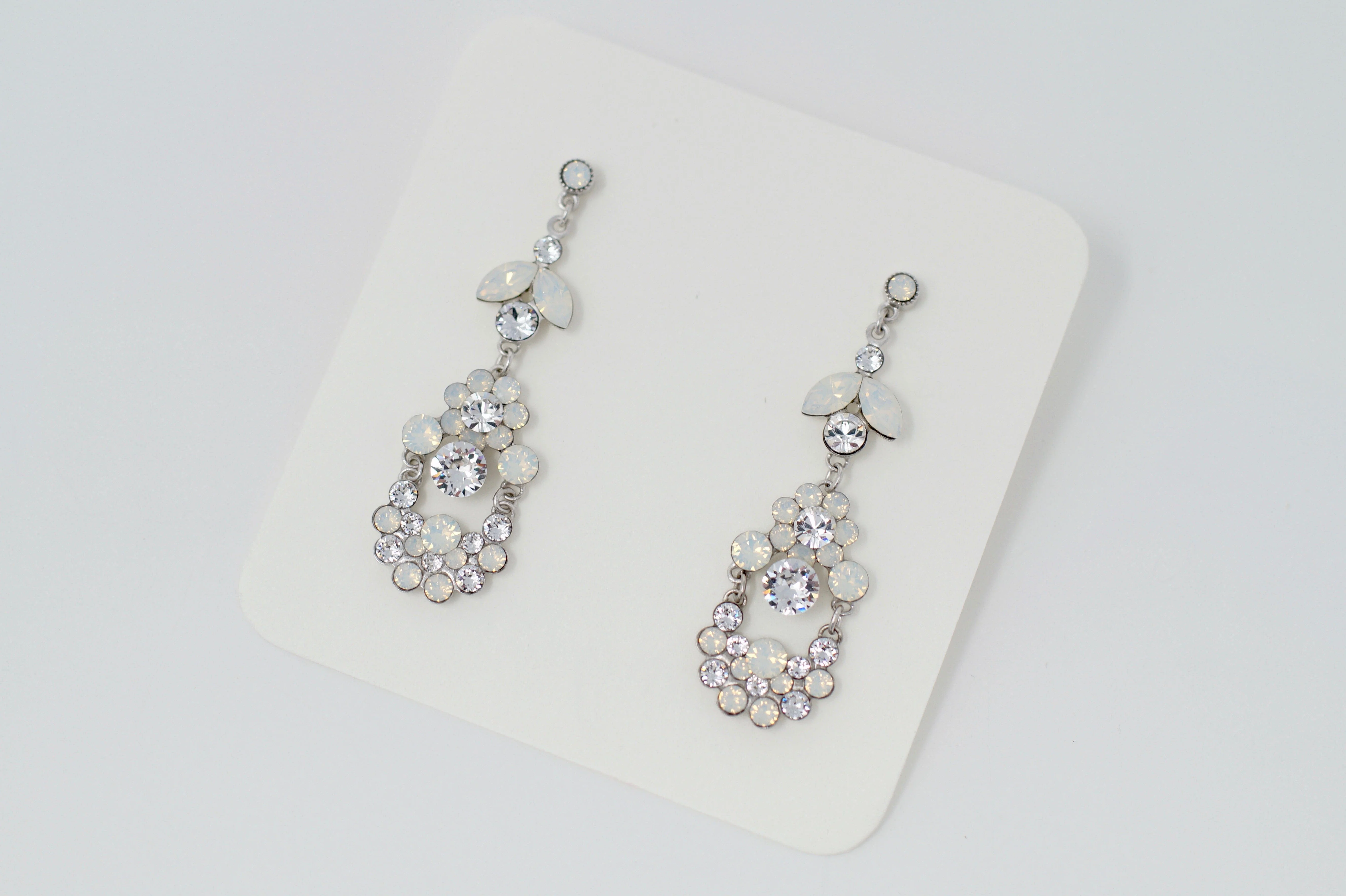 Alfie Earrings in Silver