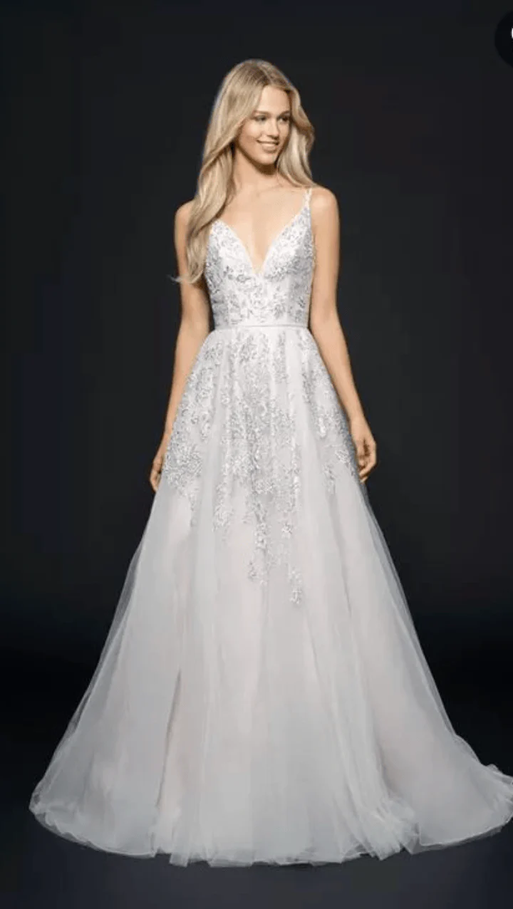 Blush by Hayley Paige Marni - Size 10
