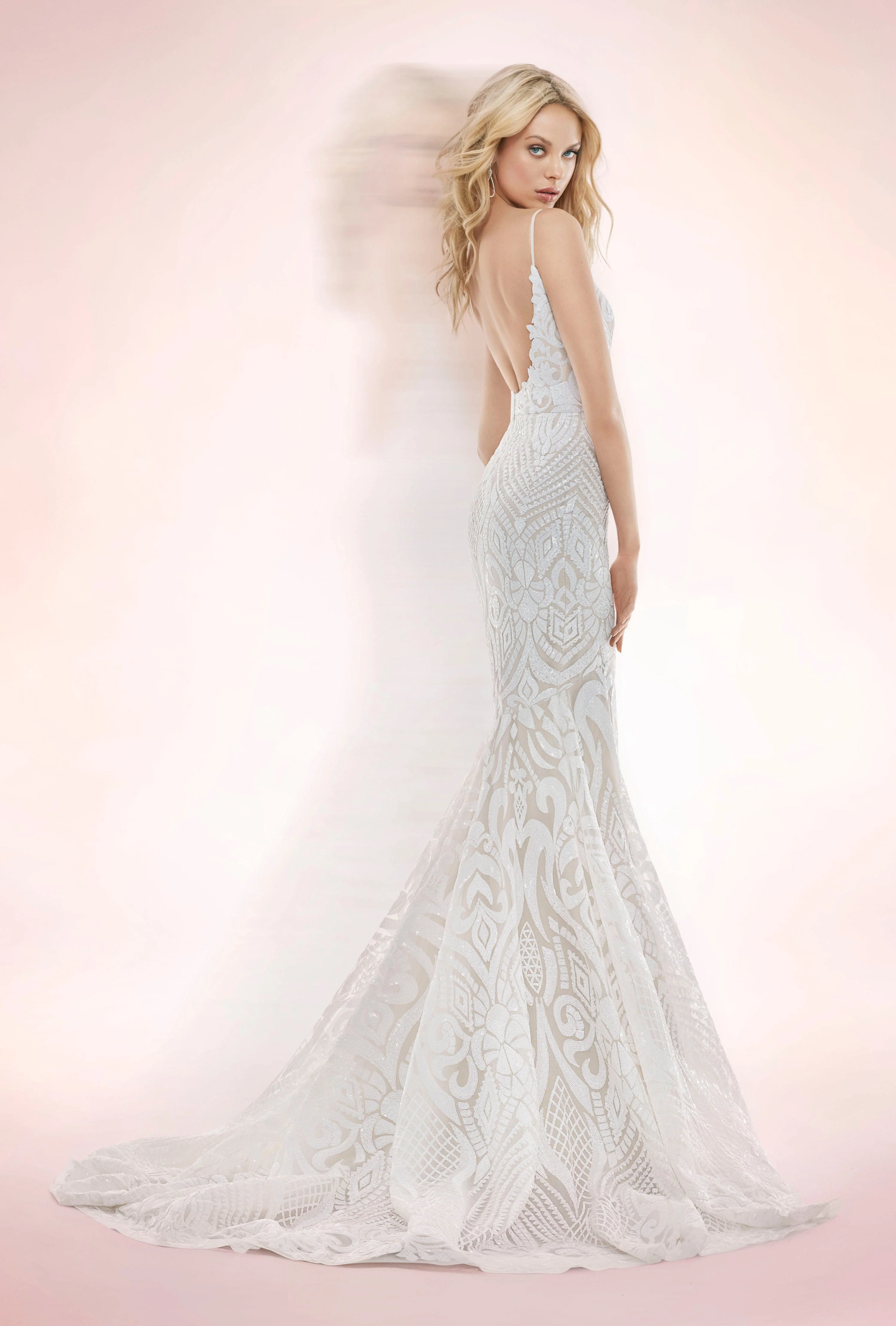 Blush by Hayley Paige West 1710 - Size 4 - Image 5