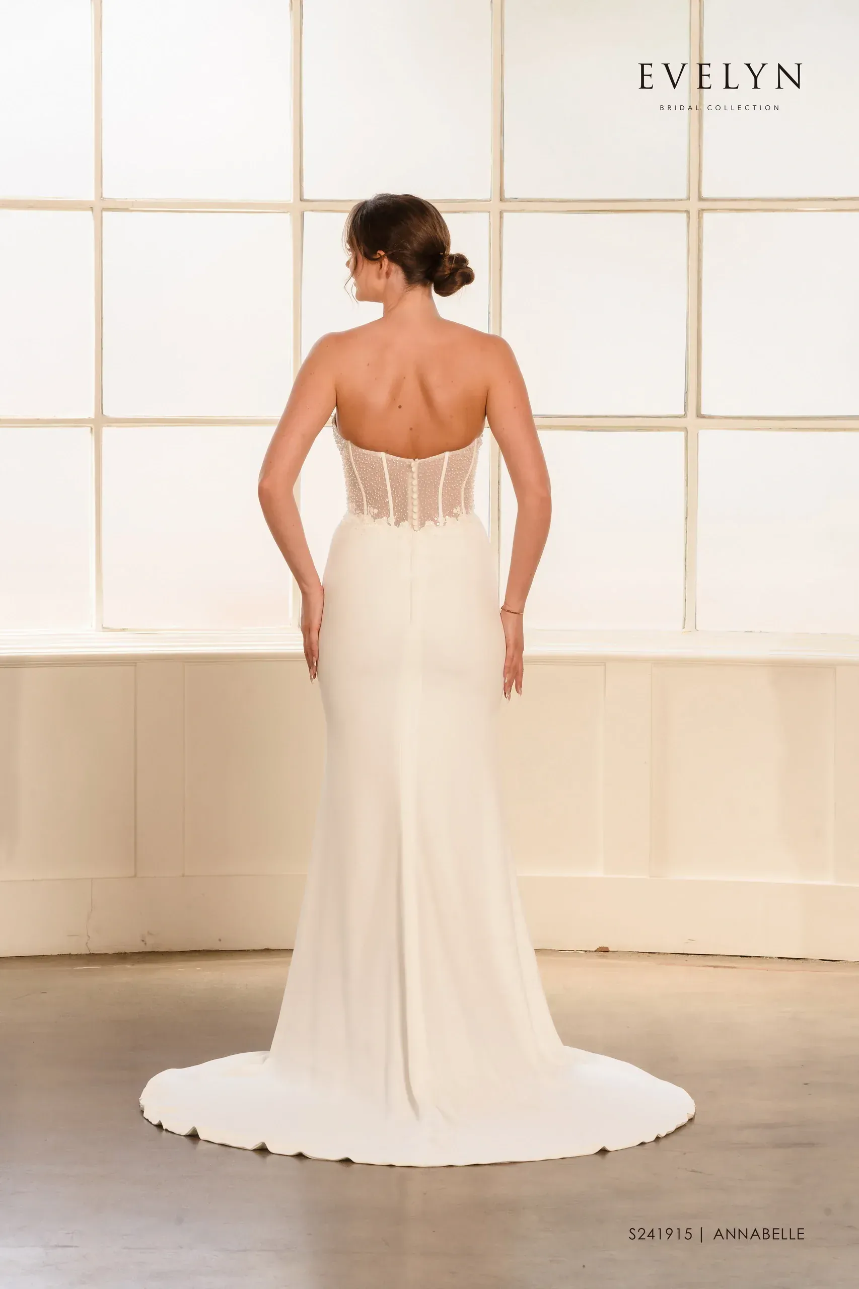 Evelyn Bridal Annabelle - Size 12 - Image 2