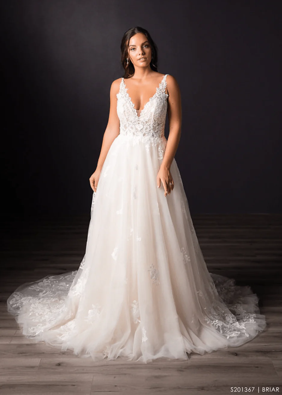 Evelyn Bridal Briar - Size 2 - Image 3