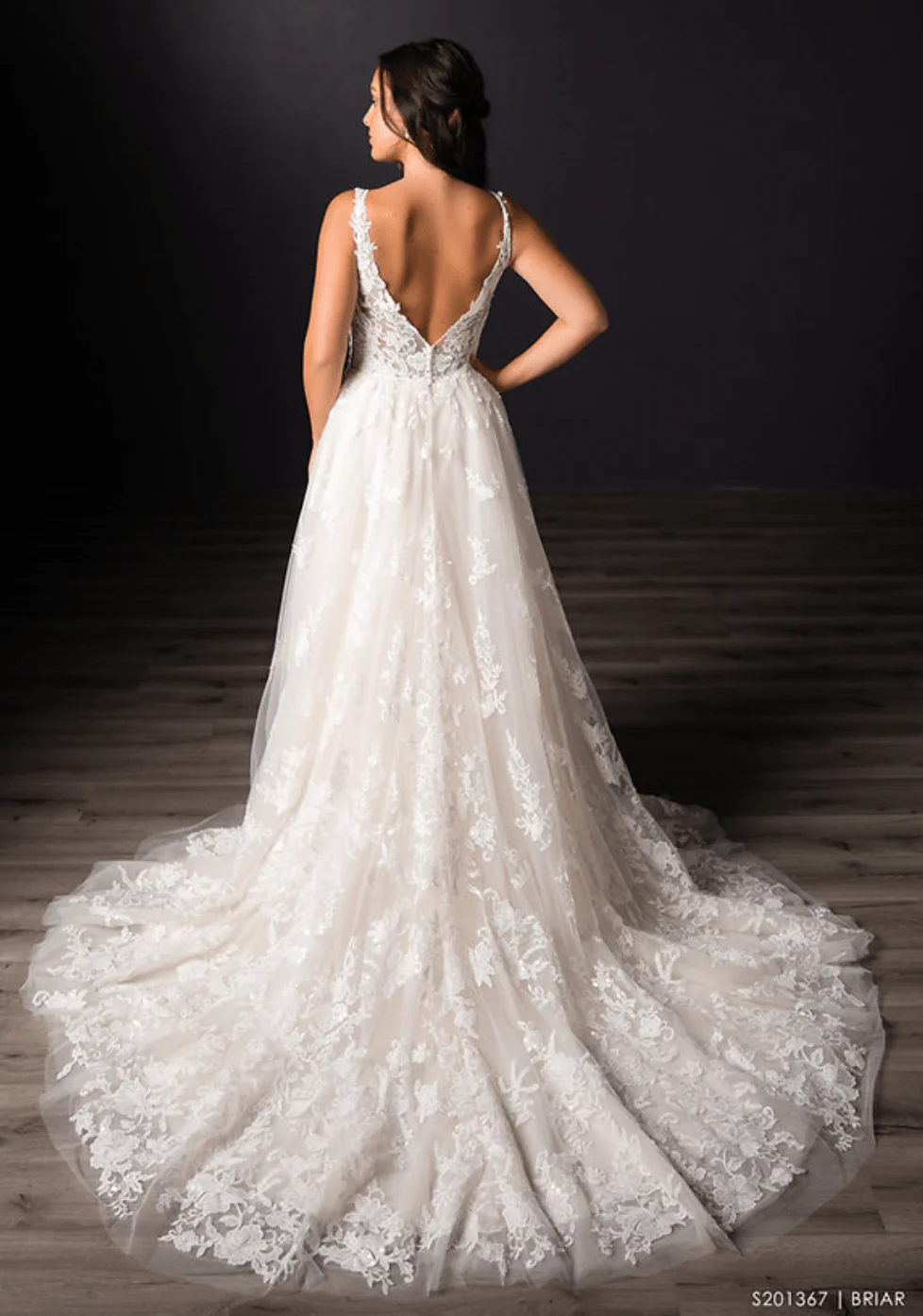 Evelyn Bridal Briar - Size 2 - Image 4