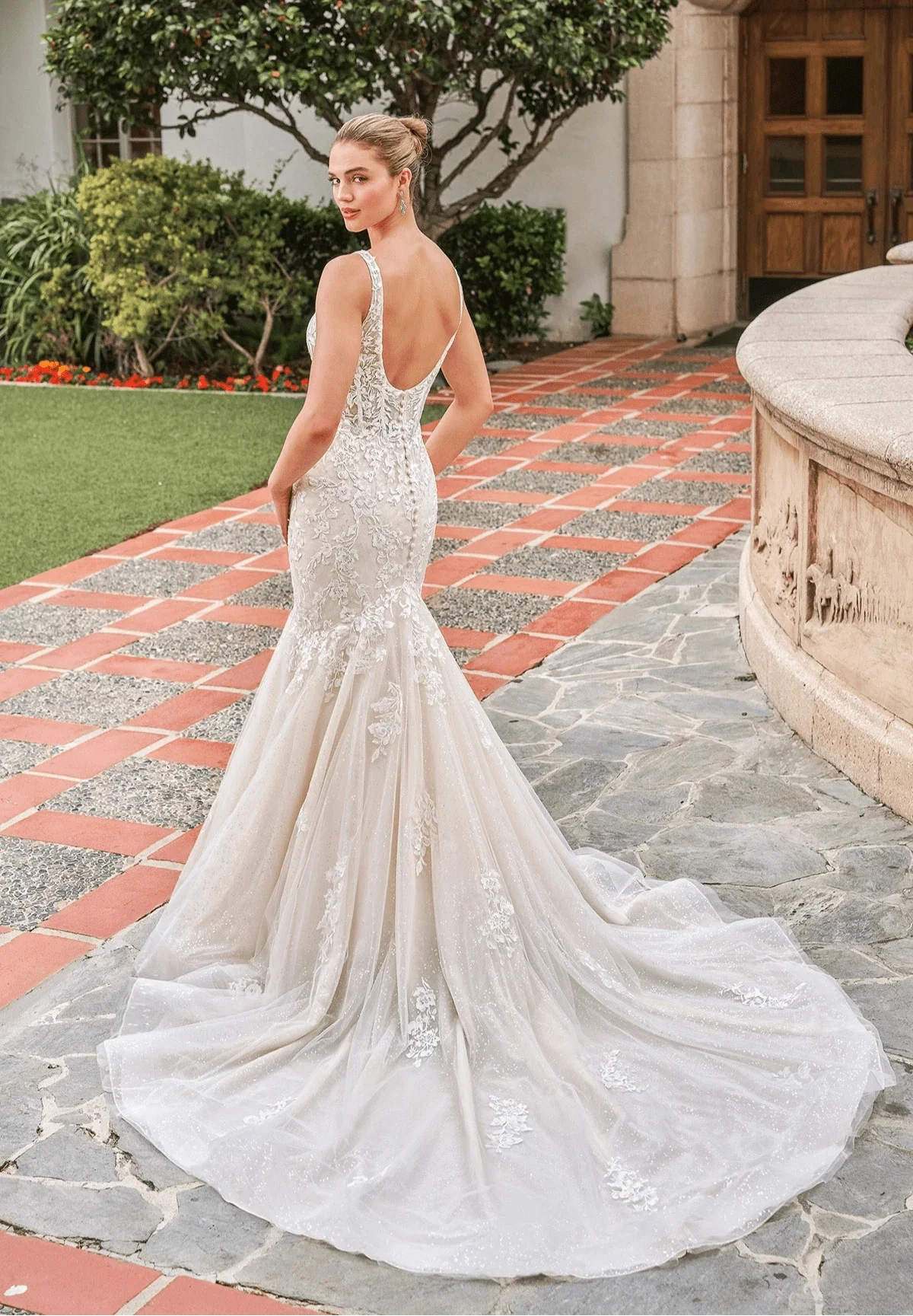 Jasmine Bridal Paisley T262011 - Size 14 - Image 2