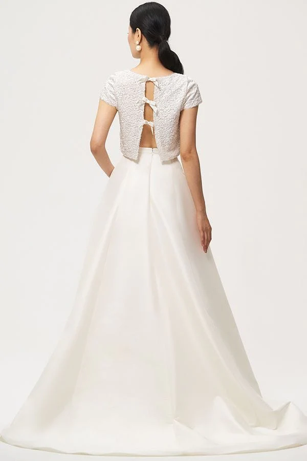 Jenny Yoo Dylan Topper - Size Medium - Image 3