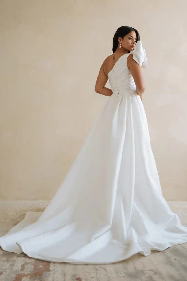 Jenny Yoo Isla + Overskirt - Size 12 - Image 3