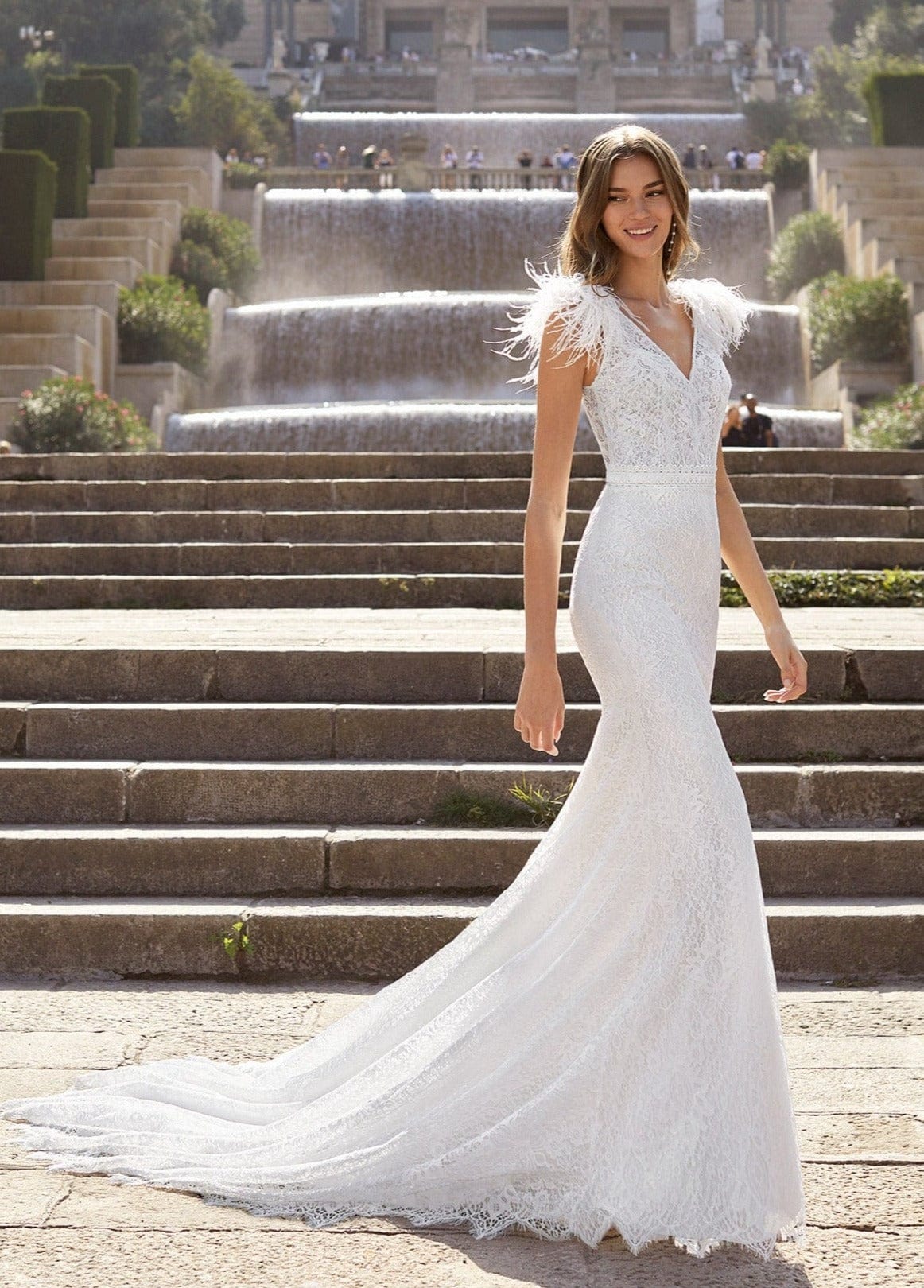 Luna Novias Yamy - Size 8
