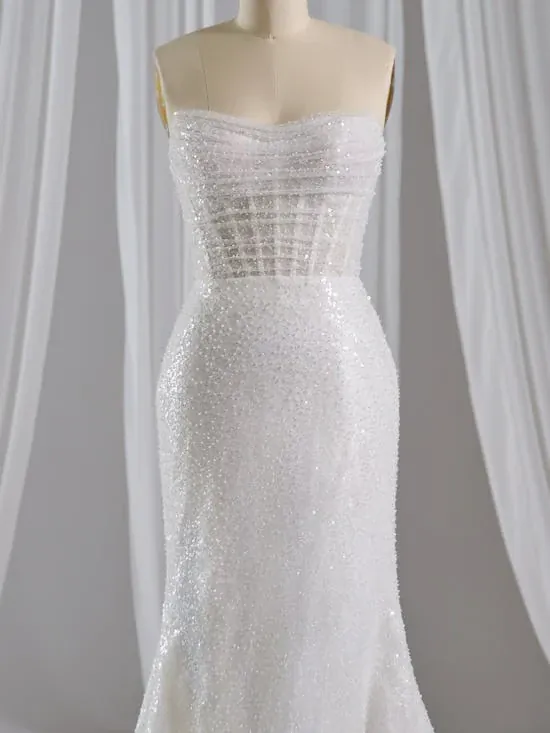 Maggie Sottero Drew [Dress Only] - Size 14 - Image 4