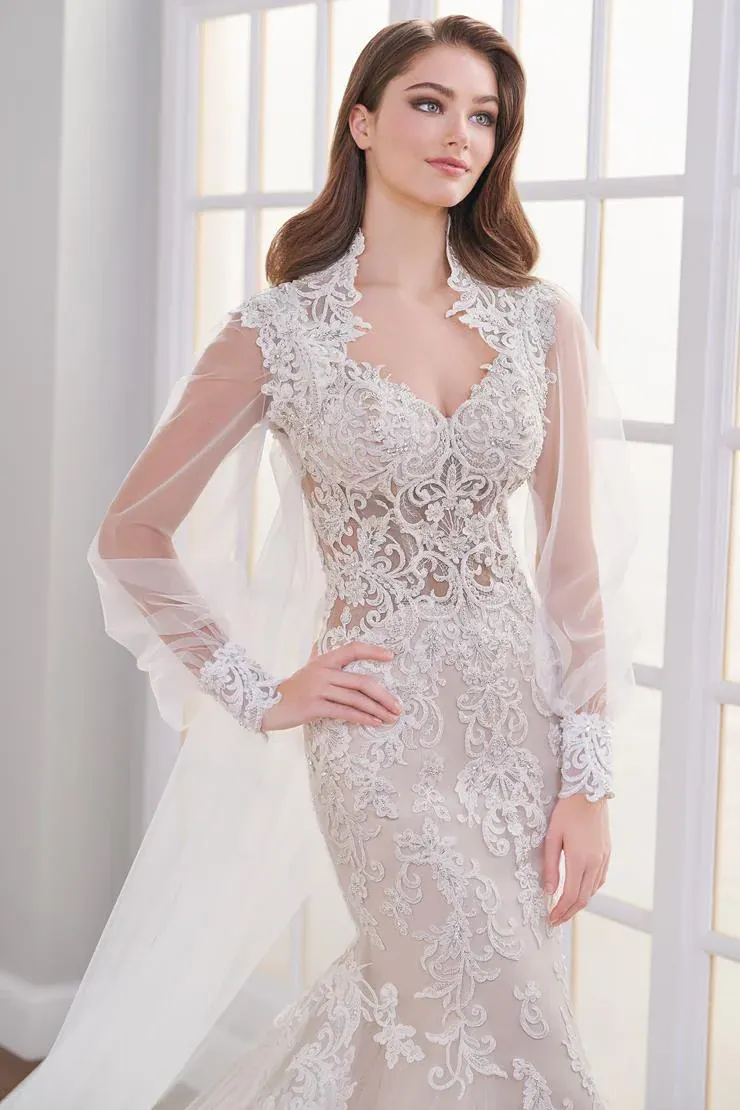 Martin Thornburg MTL12255 + Cape/Overskirt - Size 14 - Image 4