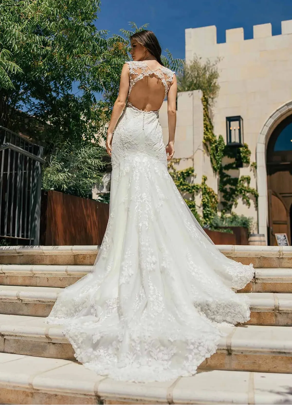 Martina Liana 1463 + Overskirt - Size 12 - Image 2