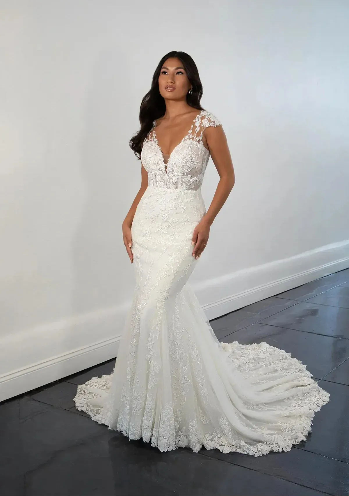Martina Liana 1463 + Overskirt - Size 12 - Image 4