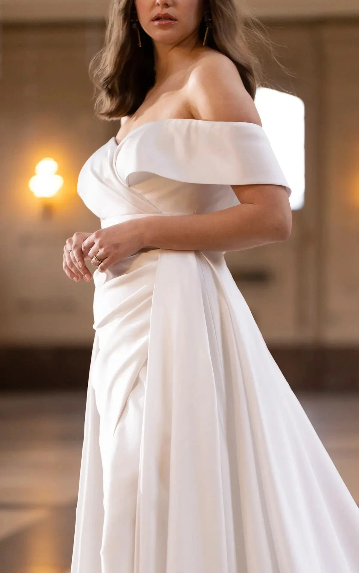 Martina Liana LE1202 + Overskirt - Size 14 - Image 2