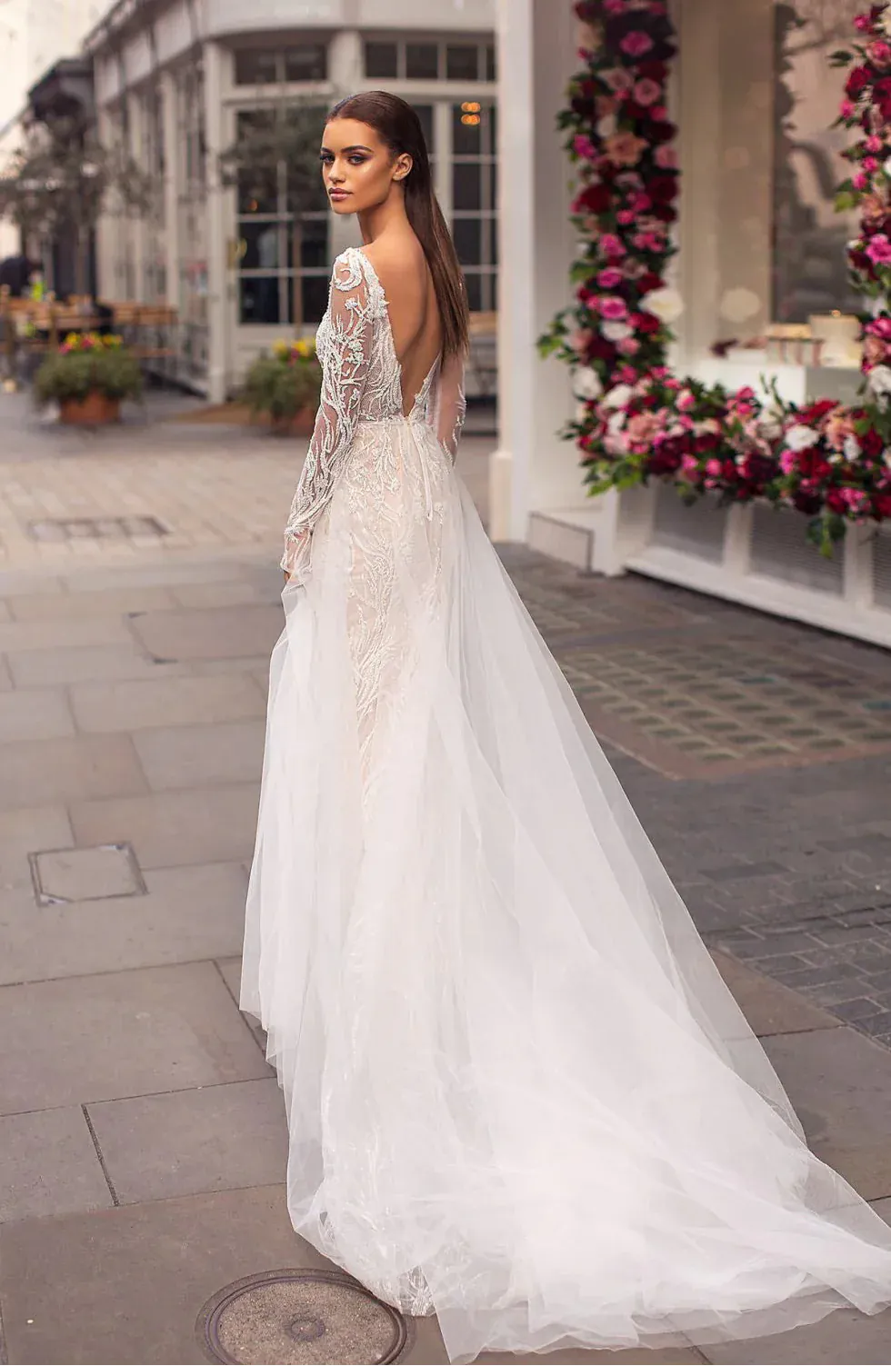 Milla Nova Chloe + Overskirt - Size 10 - Image 3