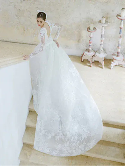 Monique Lhuillier Royalty + Topper - Size 12