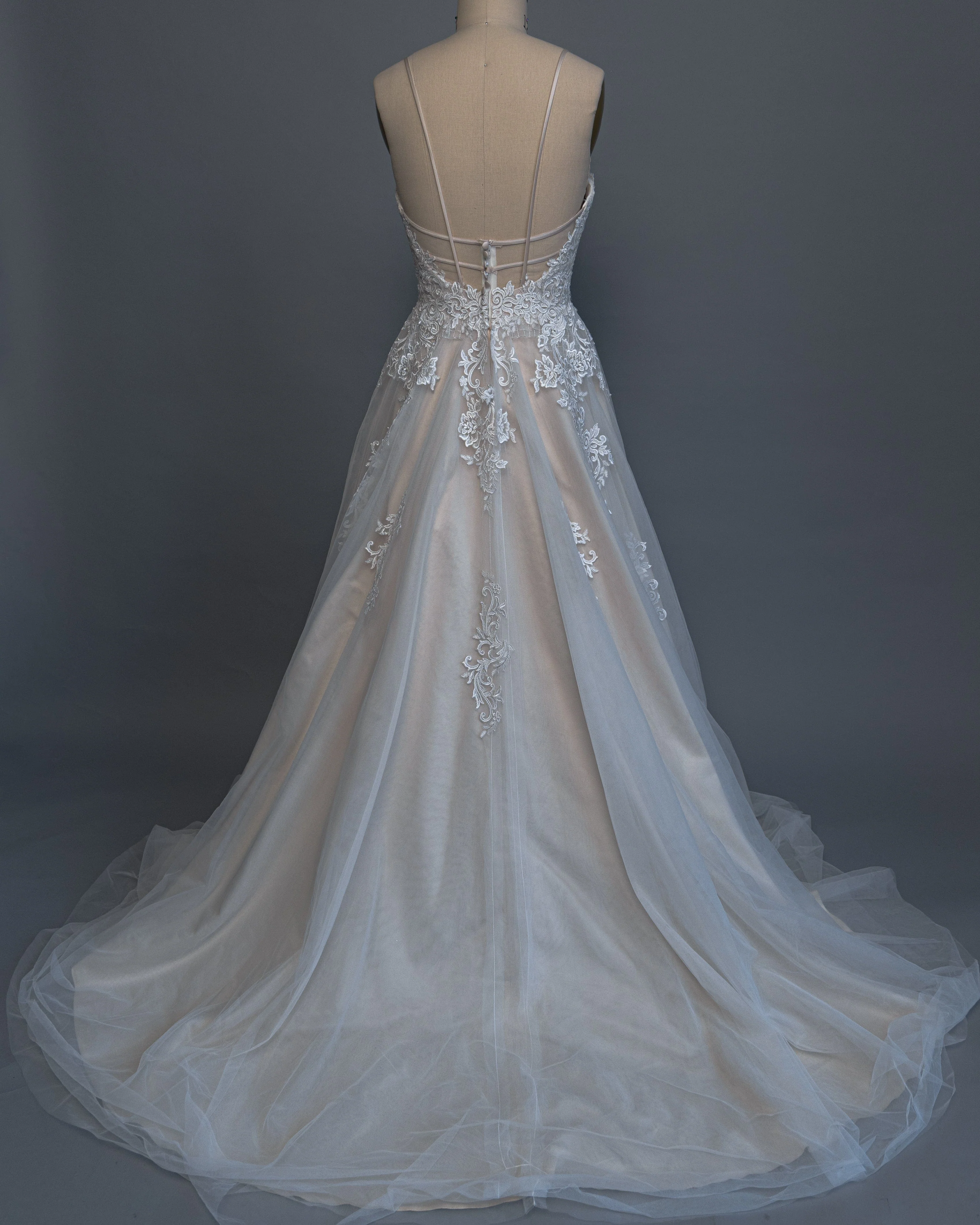 Moonlight Bridal J6571 - Size 10 - Image 4