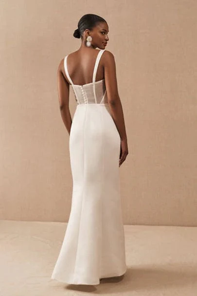 Nouvelle Amsale Olympia + Overskirt - Size 10 - Image 3