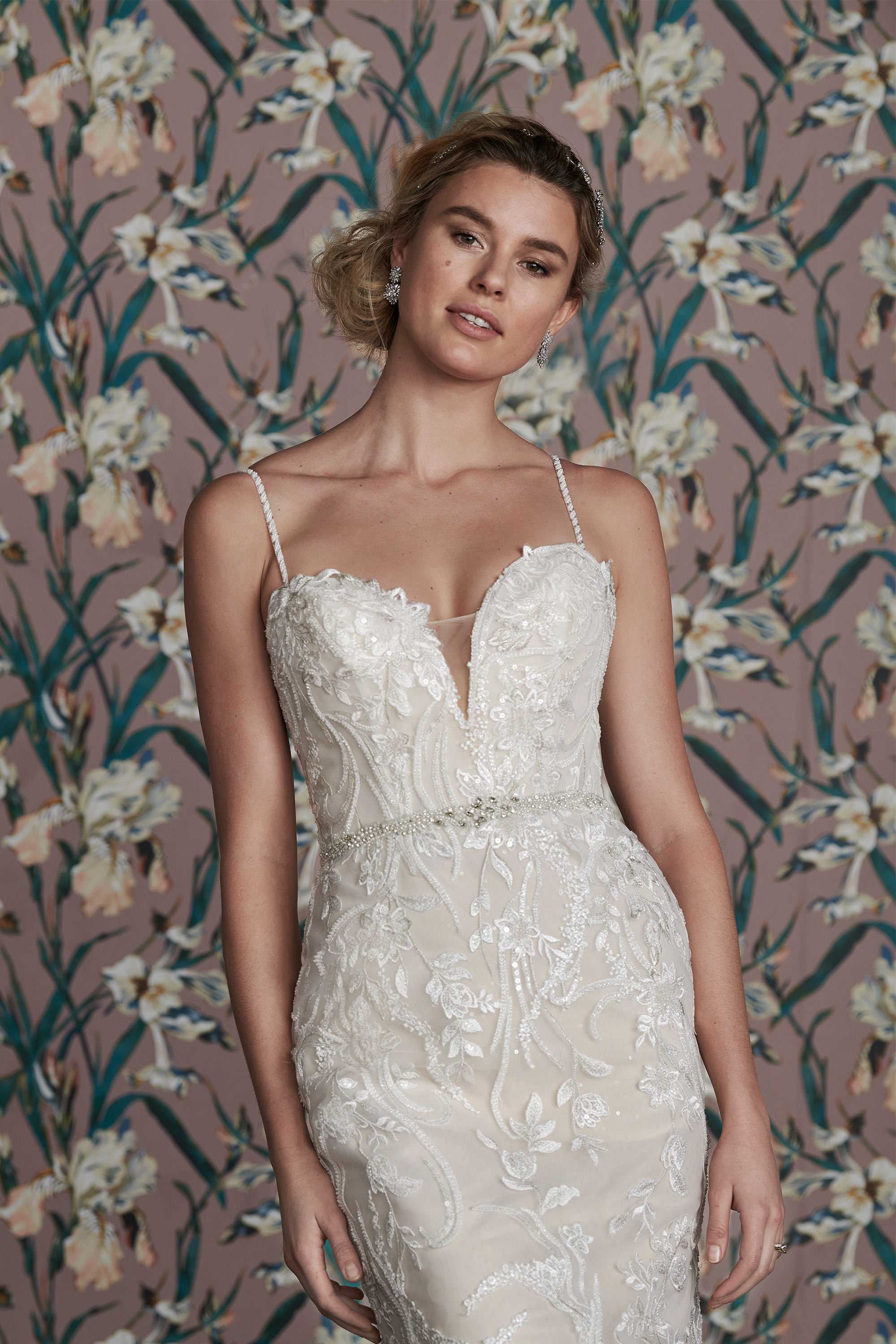 Signature by Justin Alexander Dinah + Overskirt - Size 12 - Image 5