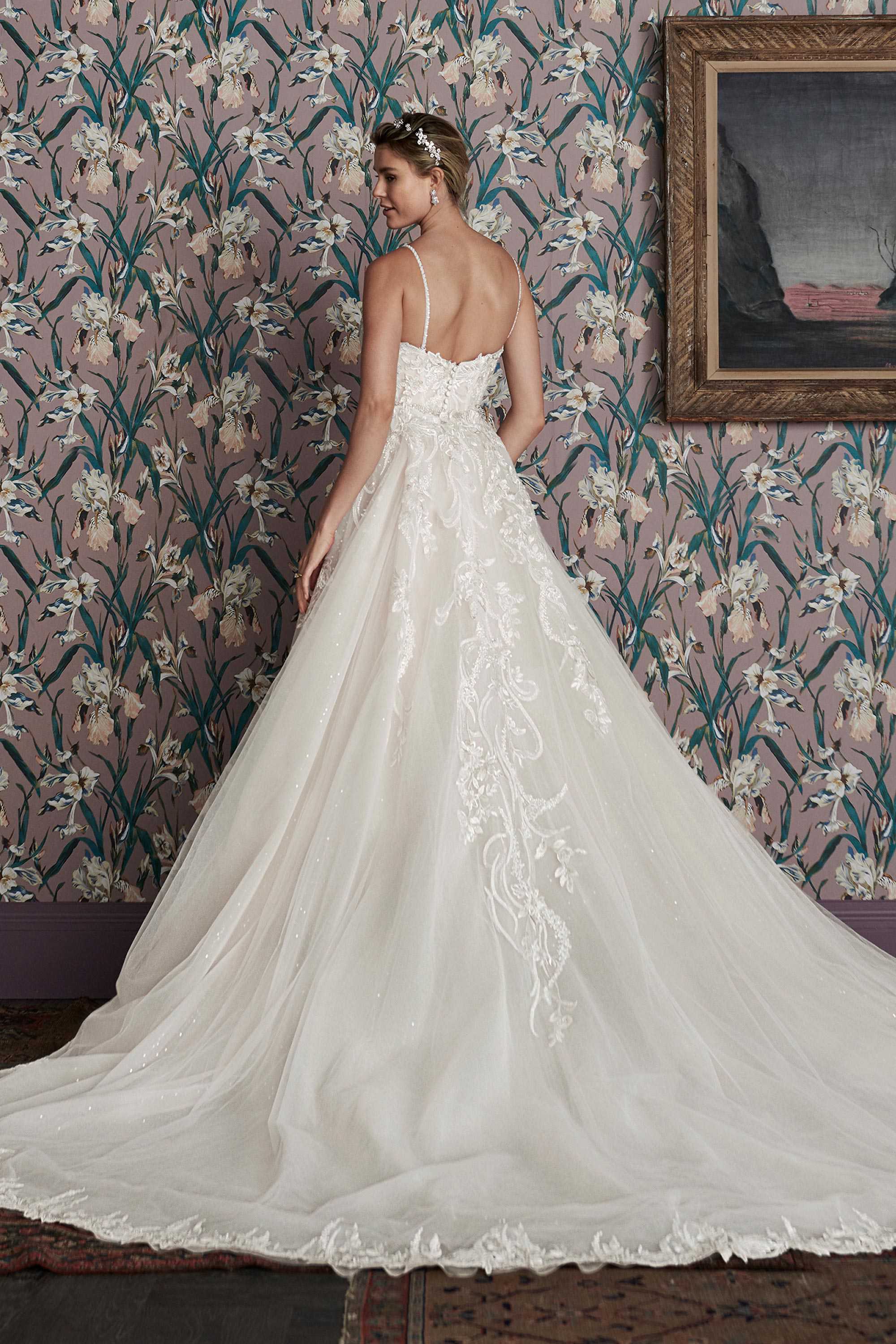 Signature by Justin Alexander Dinah + Overskirt - Size 12 - Image 3