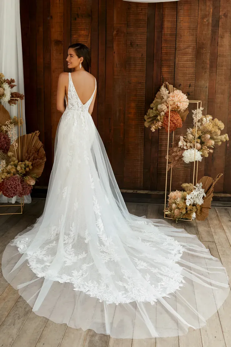 Sophia Tolli ST2225 + Overskirt - Size 14 - Image 2