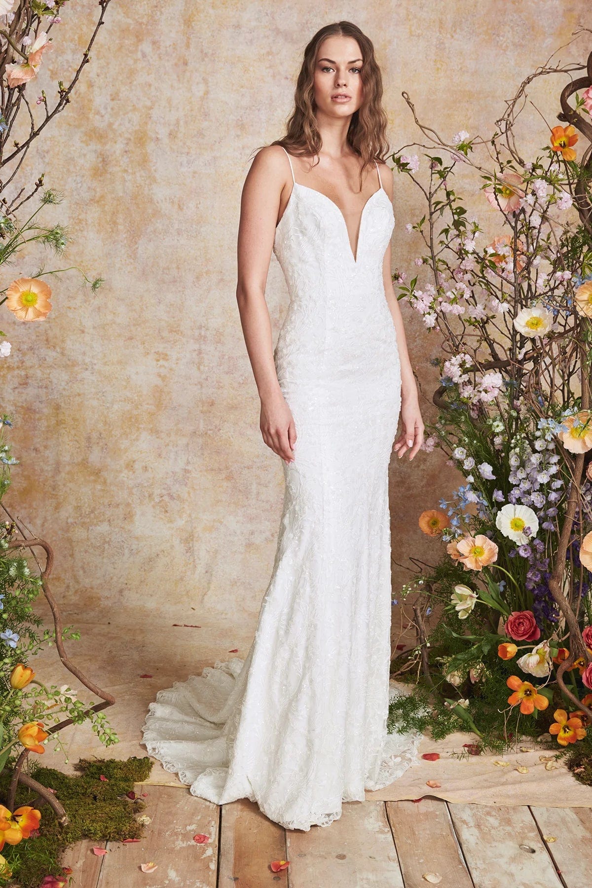 Theia Couture  Cerulean - Size 12
