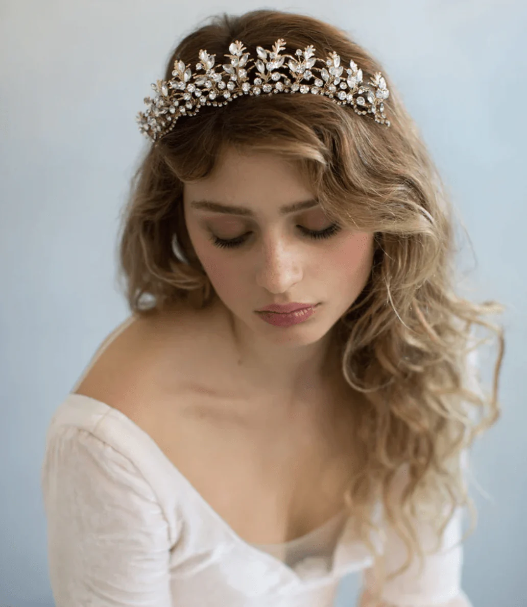 Twigs & Honey 754 Tiara [Gold] - Image 2