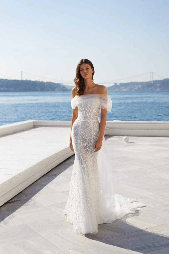 White & Lace by Milla Nova Irma - Size L - Image 2